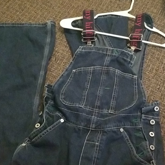 Tommy Hilfiger Bibed overalls and hoodie - Picture 3 of 5